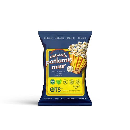 Ots Patlamış Mısır 70Gr (Tuzsuz)